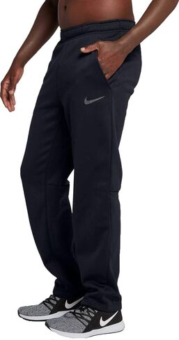 Nike Men's TF Pant Regular (US, Alpha, Medium, Regular, Regular, Midnight Navy/Black) in Saudi Arabia