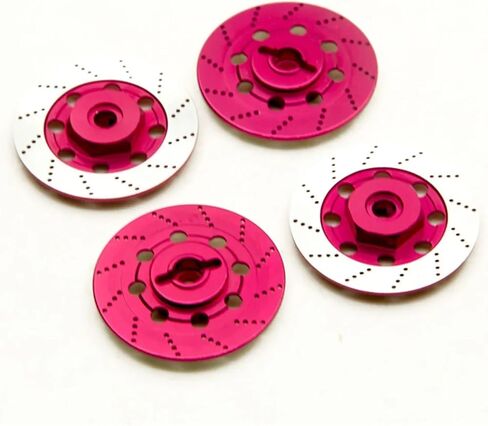 RC Upgrade Accessories for Sakura D4 1/10 4pcs Wheel Brake Disc Set RC Drift for Racing Car Model Upgrade Parts Modified Accessories Replacement DIY Parts(Black) in Saudi Arabia