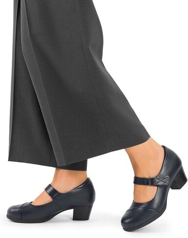 DREAM PAIRS Women's Chunky Low Block Closed Toe Heels Mary Janes Pumps Comfortable Round Toe Dress Work Wedding Shoes in Kuwait