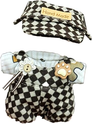 Doll Cloths for 17cm Doll ، 6 حزم للدمية 17 سم ، مثالية للعب والعرض ، إكسسوارات دمية لهواة جمع الدمى (بدون دمى) (مجموعة 5) in Kuwait