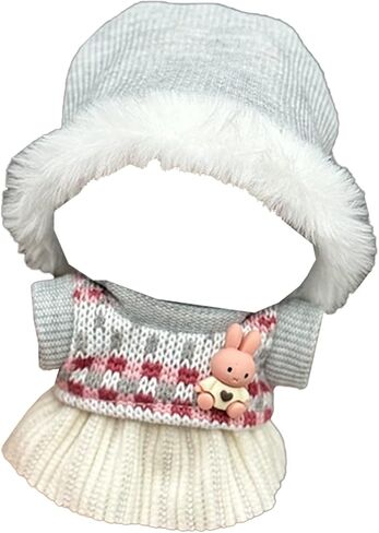 Doll Cloths for 17cm Doll ، 6 حزم للدمية 17 سم ، مثالية للعب والعرض ، إكسسوارات دمية لهواة جمع الدمى (بدون دمى) (مجموعة 5) in Kuwait