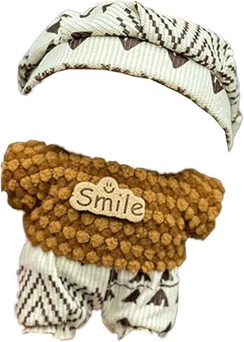 Doll Cloths for 17cm Doll ، 6 حزم للدمية 17 سم ، مثالية للعب والعرض ، إكسسوارات دمية لهواة جمع الدمى (بدون دمى) (مجموعة 5) in Kuwait