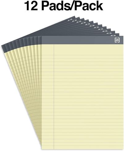 Staples Tru Red TR58194 Notepads ، 8.5 بوصة × 11.75 بوصة ، واسعة ، العاج ، 50 ورقة/وسادة in Kuwait