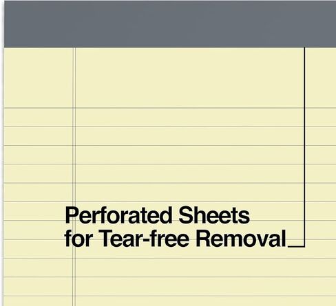 Staples Tru Red TR58194 Notepads ، 8.5 بوصة × 11.75 بوصة ، واسعة ، العاج ، 50 ورقة/وسادة in Kuwait