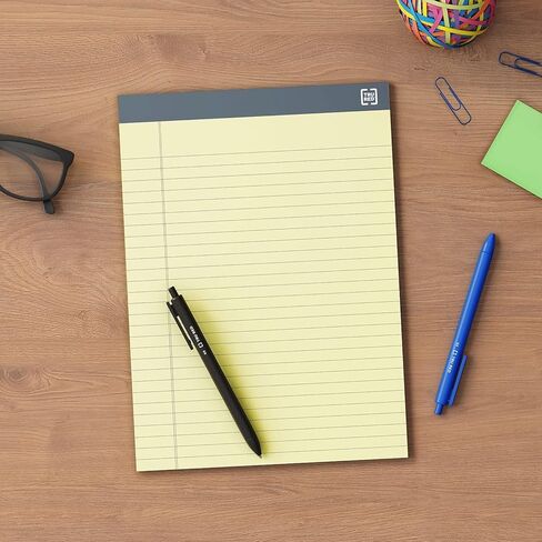 Staples Tru Red TR58194 Notepads ، 8.5 بوصة × 11.75 بوصة ، واسعة ، العاج ، 50 ورقة/وسادة in Kuwait