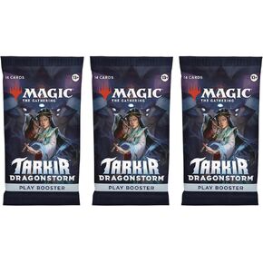 3 Packs MTG Play Booster Pack Lot MTG Tarkir Dragonstorm