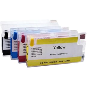 Refill Ink Cartridge Set Compatible with Series 950 951 with Chip Models 8100 8600 8630 8640 8610 8620 8680 8615 8625 8660 251dw 276dw