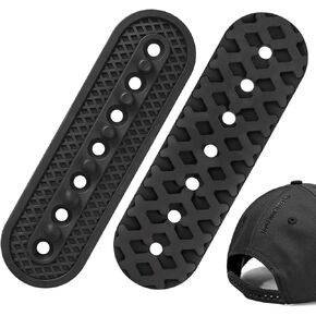 2 Pcs Hat Extender, Adjustable Hat Buckle Replacement, Hat Size Extension, Half-Size Hat Adjuster for Caps