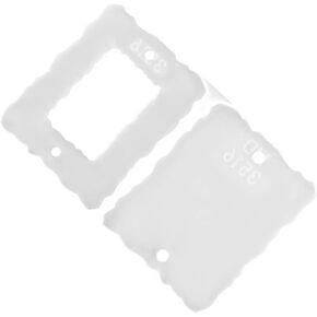 1pc diy silicone square frame frame frame for resin string extive to use and clean