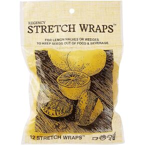 Regency Stretch Wraps for Lemon Halves and Wedges,12 Wraps