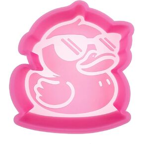 (300 Design Optional) MUBYOK M508 Cool Sunglasses Duck Silicone Freshie Mold for Baking Aroma Beads Car Freshie Supplies