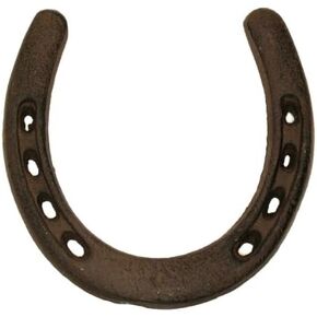 Cast Iron Large Horse Shoe Set of 6