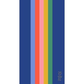 Willow Creek Press 2-Year Pocket Planner, Colorful Citrus Academic July 2025 - June 2027 2-Year Pocket Planner