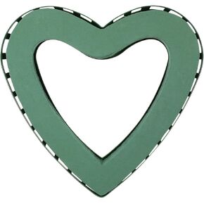 Heart Shaped Floral Foam Cage: Flower Arrangements Supplies with Floral Foam Floral Foam Cage with Suction Cup Flower Holder Floral Foam Bricks for Fresh Flower Wedding Holiday Decorations