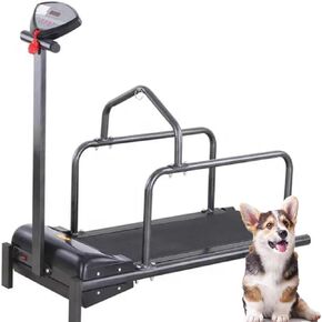 Pet Treadmill,Dog Running Training Machine,Indoor Exercise Dog Treadmill,Adjustable Speed,Suitable for Small Dog Exercise and Weight Loss,Weight Capacity 220 Lbs