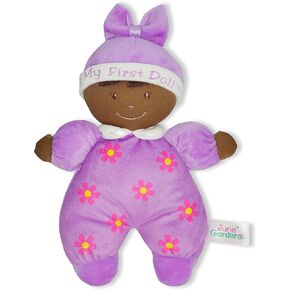 June Garden 9" My First Doll Blossom - Soft Plush Baby Doll - Pink Floral Outfit