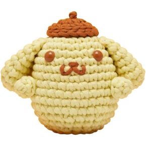 The Woobles Beginners Crochet Kit with Easy Peasy Yarn as seen on Shark Tank - with Step-by-Step Video Tutorials - Pochacco Crochet KIT (Keroppi)