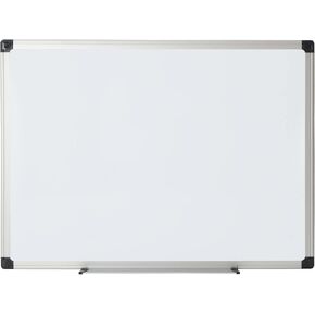 Office Depot® Brand Non-Magnetic Melamine Dry-Erase Whiteboard, 36" x 48", Aluminum Frame With Silver Finish