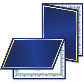 Geographics Certificate Holder - Black - Recycled - 10 / Pack in Saudi Arabia