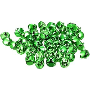 Uxcell Jingle Bells ، 3/8 "(10mm) 24pcs أجراس صغيرة للحرف اليدوية DIY ، الديكور العطل