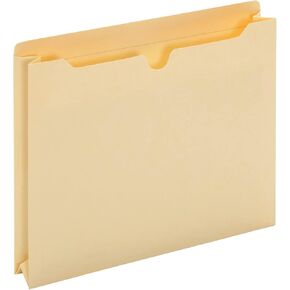 Office Depot Manila Double-Top File Jackets, 2in. Expansion, Letter Size, Box of 50, OD24920