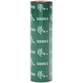 Zebra 05095GS11007 Thermal Transfer Resin Ribbon (4.33" x 244') 5095 High Performance, 12 Rolls