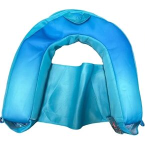 Big Joe Noodle Sling, Floating Pool Chair Noodle Slings Cup Holder Pocket Aqua Green/Blue