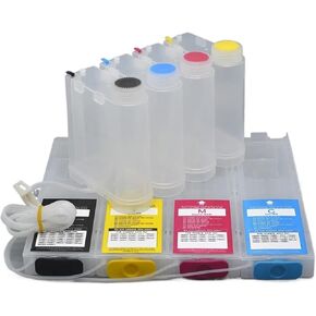 Ciss System for Epson Workforce Pro WF-C5390 WF-C5890 WF-C5810 WF-C5310 WF-C5290 WF-C5790 WF-C5210 with 500ML Tank