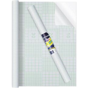 Clear Frosted Contact Paper Peel and Stick for Plastic Book Cover Protector, Clear Protective Film for Book Covers, Paperback and Textbooks, Waterproof and Self Adhesive Transparent Vinyl Roll