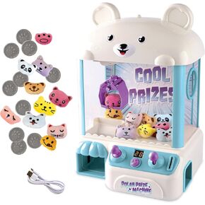 MindWare Polar Bear Prize Machine Crane Game - Electronic Arcade Game Machine for Ages 3 and Up