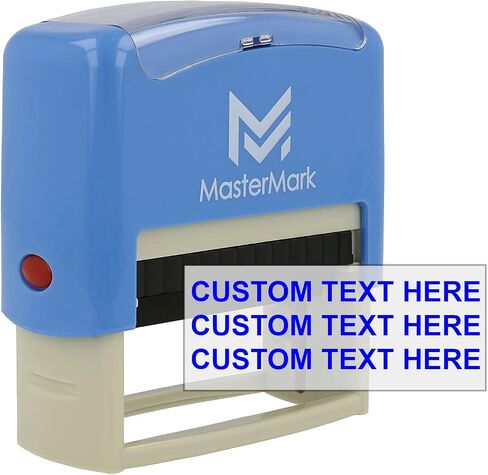 MasterMark Custom Stamp - Self-Inking Stamp (Small/Up to 3 Lines) in Saudi Arabia