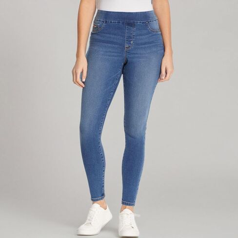 NINE WEST Ladies Heidi Pull On Pant | Women Pullon Pant | Pull On Pants for Women - Army Olive 12 in Saudi Arabia