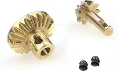 RC Repair Parts Compatible with MN D90 D99 for MN99S for WPL B24 B36 C14 C24 RC Car Parts 1 Set Drive Shaft Gears Steel Front and Rear Shaft Gears(1set (Steel)) in Saudi Arabia
