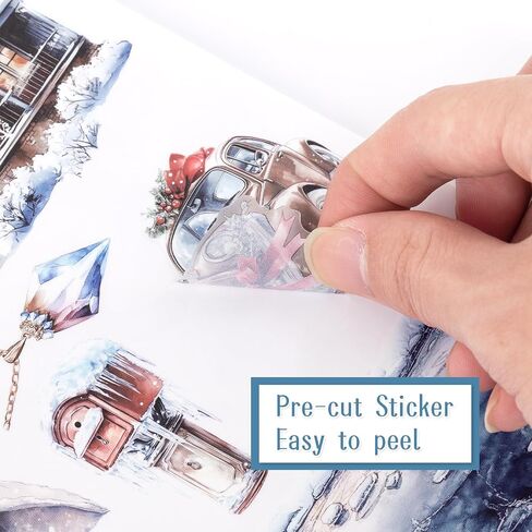 Astrology Sticker Book for Journaling, Pre-Cut Gorgeous Scrapbook Sticker for Adults Women, Transparent PET Washi Paper Materials for Collage Art, Card Making, Junk Journal in Saudi Arabia