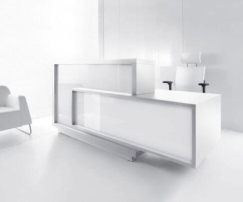 مكتب الاستقبال Foro ، ADA الامتثال (عداد المواجهة اليمين ، أبيض) in Kuwait