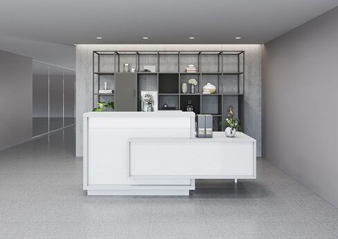 مكتب الاستقبال Foro ، ADA الامتثال (عداد المواجهة اليمين ، أبيض) in Kuwait