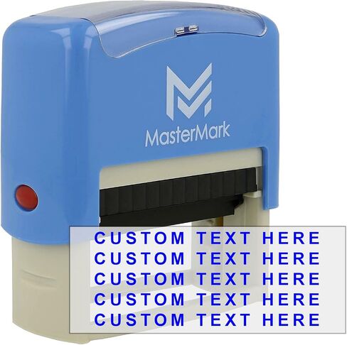 MasterMark Custom Stamp - Self-Inking Stamp (Small/Up to 3 Lines) in Saudi Arabia