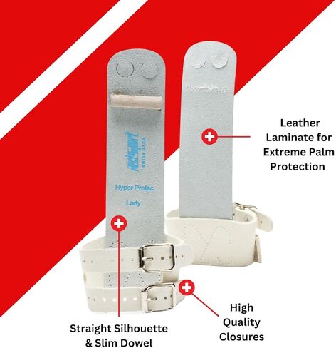 Reisport Ladies Protec Hyper Buckle مقابض غير مستوية، الجمباز، متوسط in Kuwait