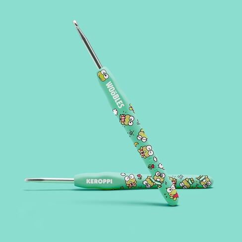 مجموعة Crochet Crocket Kit مع غزل سهلة كما يظهر على Shark Tank - مع دروس فيديو خطوة بخطوة - Pochacco Crochet Kit (Keroppi) in Kuwait