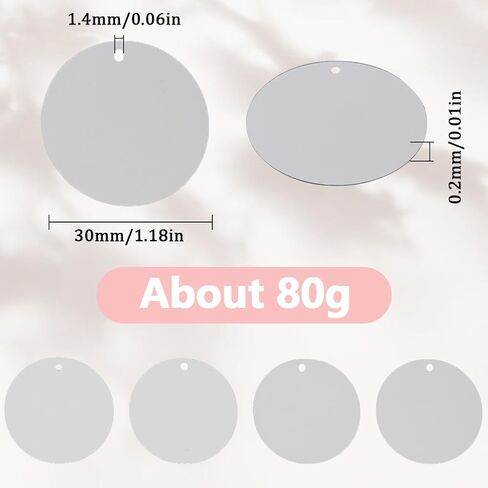 SUNNYCLUE 1 Box 80G Sequin Paillettes Silver Flat Round Sequins Bulk 30mm Plastic PVC Iridescent Applique Art Glitters Loose Hole Embellishment Sequin for Sewing Craft DIY Embroidery Ornament Supplies in Saudi Arabia
