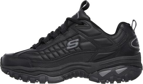 Skechers Men's Energy Afterburn Lace-Up White/Navy Blue Sneaker 9.5 in Saudi Arabia