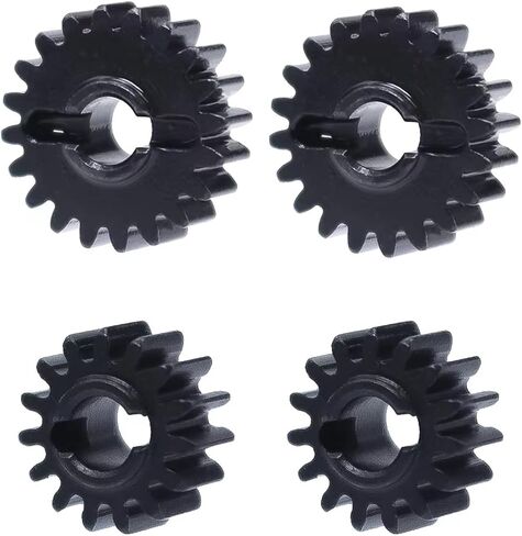 RC Repair Parts Compatible with Xiaoqi for FMS for FCX24 1/24 RC Crawler Upgrade Parts Metal Front Rear Portal Axles Output Steel Gears 15T/20T(2Pairs) in Kuwait