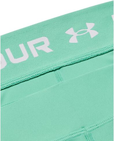 Under Armour Women's HeatGear Armour Mid Rise Shorty, (958) Green Breeze / /, Small in Saudi Arabia