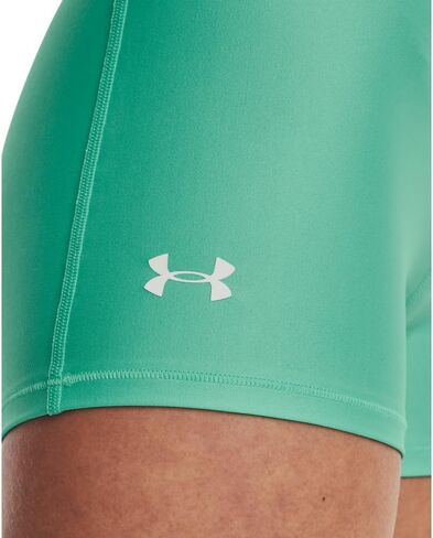 Under Armour Women's HeatGear Armour Mid Rise Shorty, (958) Green Breeze / /, Small in Saudi Arabia