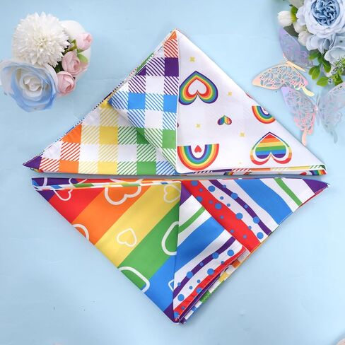 Halloween Dog Bandanas, 2Pcs Cute Ghost Pet Scarf Adjustable Pumpkin Triangle Puppy Scarves Plaid Reversible Colorful Bib for Small Medium Large Dogs Cats Gifts in Saudi Arabia