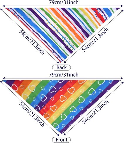 Halloween Dog Bandanas, 2Pcs Cute Ghost Pet Scarf Adjustable Pumpkin Triangle Puppy Scarves Plaid Reversible Colorful Bib for Small Medium Large Dogs Cats Gifts in Saudi Arabia