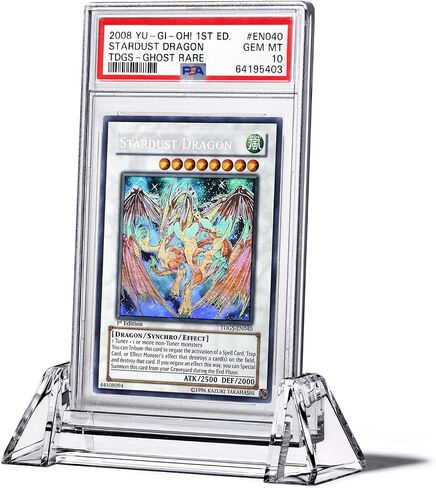 PSA-BGS-CGC Acrylic Stand Clear / Color for Graded Card Display / Slab Holder (PSA, Clear) in Kuwait