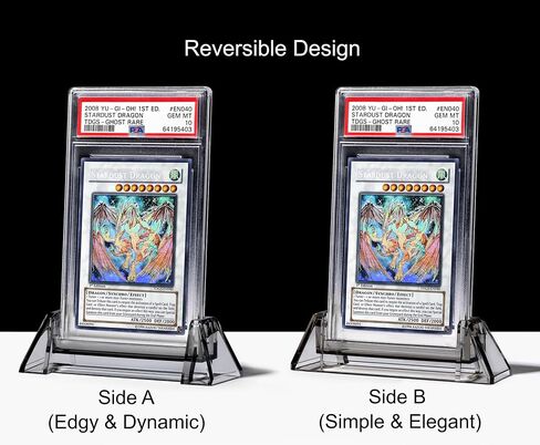 PSA-BGS-CGC Acrylic Stand Clear / Color for Graded Card Display / Slab Holder (PSA, Clear) in Kuwait