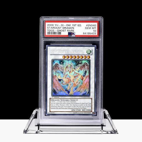 PSA-BGS-CGC Acrylic Stand Clear / Color for Graded Card Display / Slab Holder (PSA, Clear) in Kuwait