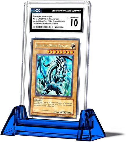 PSA-BGS-CGC Acrylic Stand Clear / Color for Graded Card Display / Slab Holder (PSA, Clear) in Kuwait